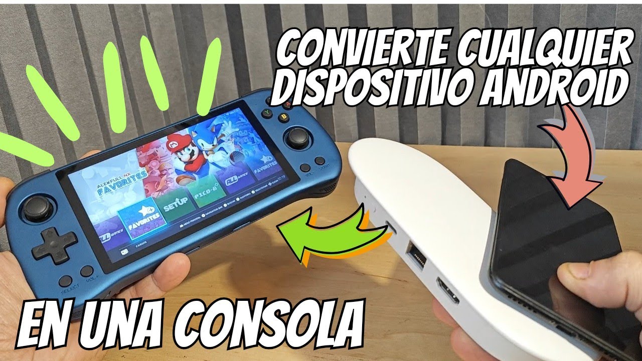 Convierto en una consola de Juegos RETRO cualquier Android Google TV con bajos recursos