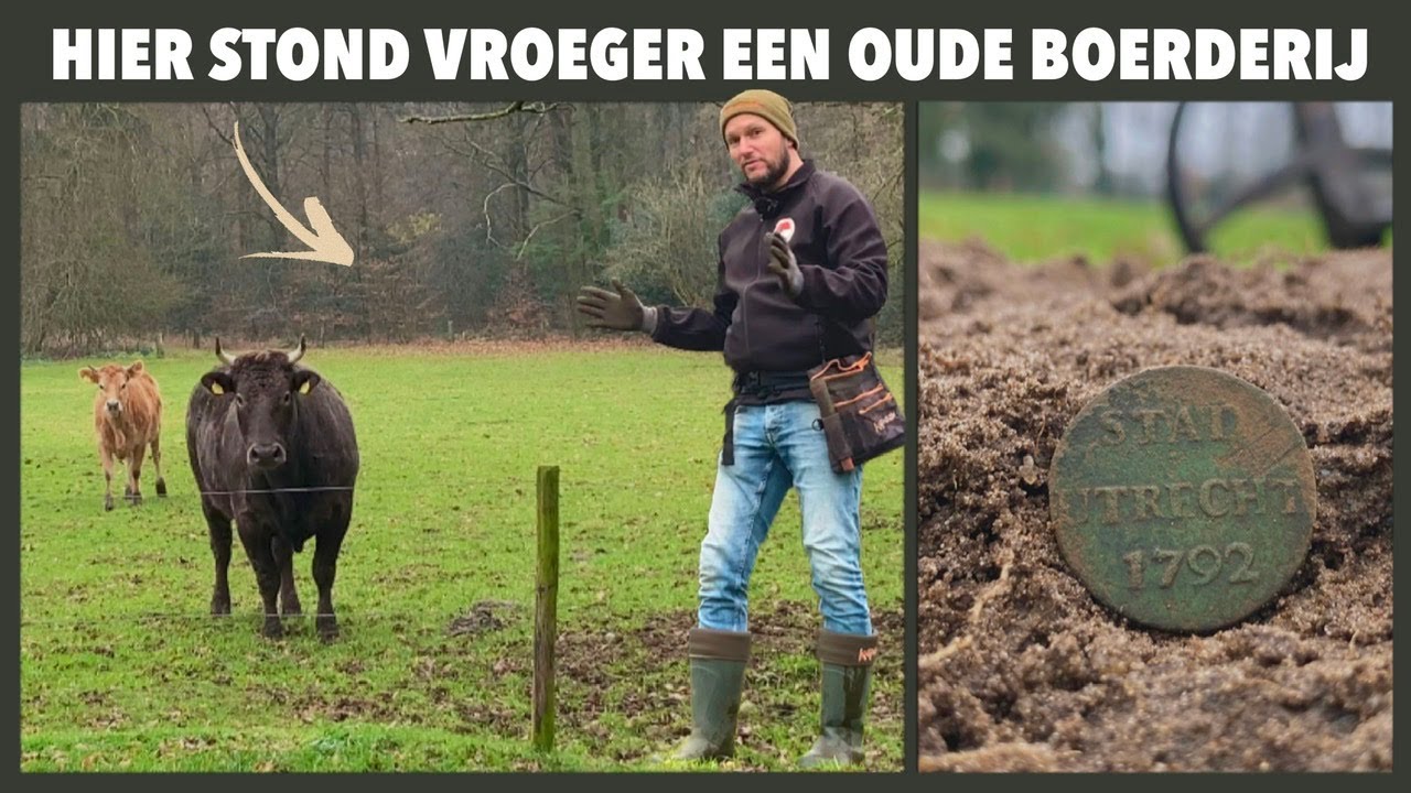 Hier stond vroeger een oude boerderij | Metaaldetectie op de Veluwe | 18 december 2023