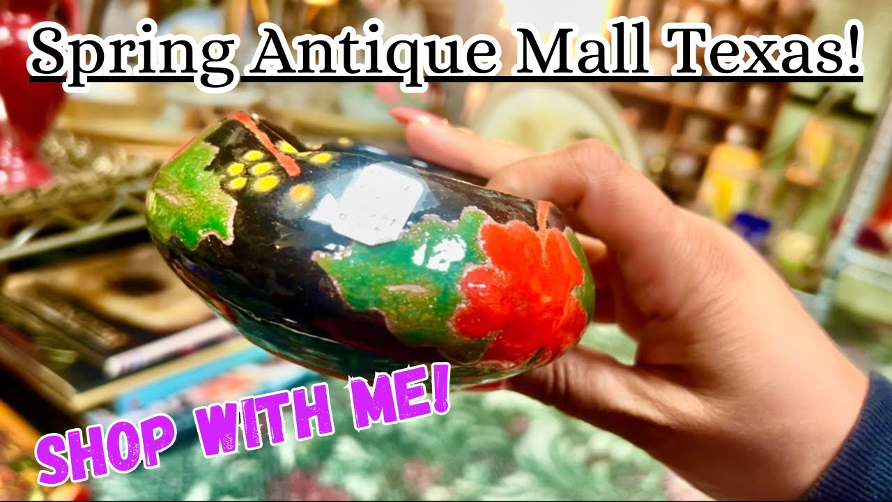 I Found Things I Have NEVER SEEN Before! Come Shop With Me at Spring Antique Mall In Texas! RESALE