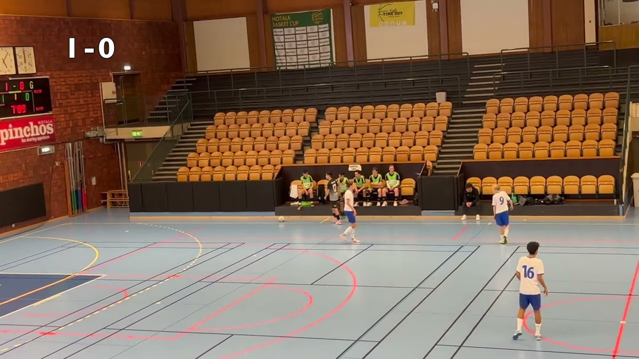 250308 SM gruppspel Futsal P17 Kungsbacka IF  P17- Västra Together P17