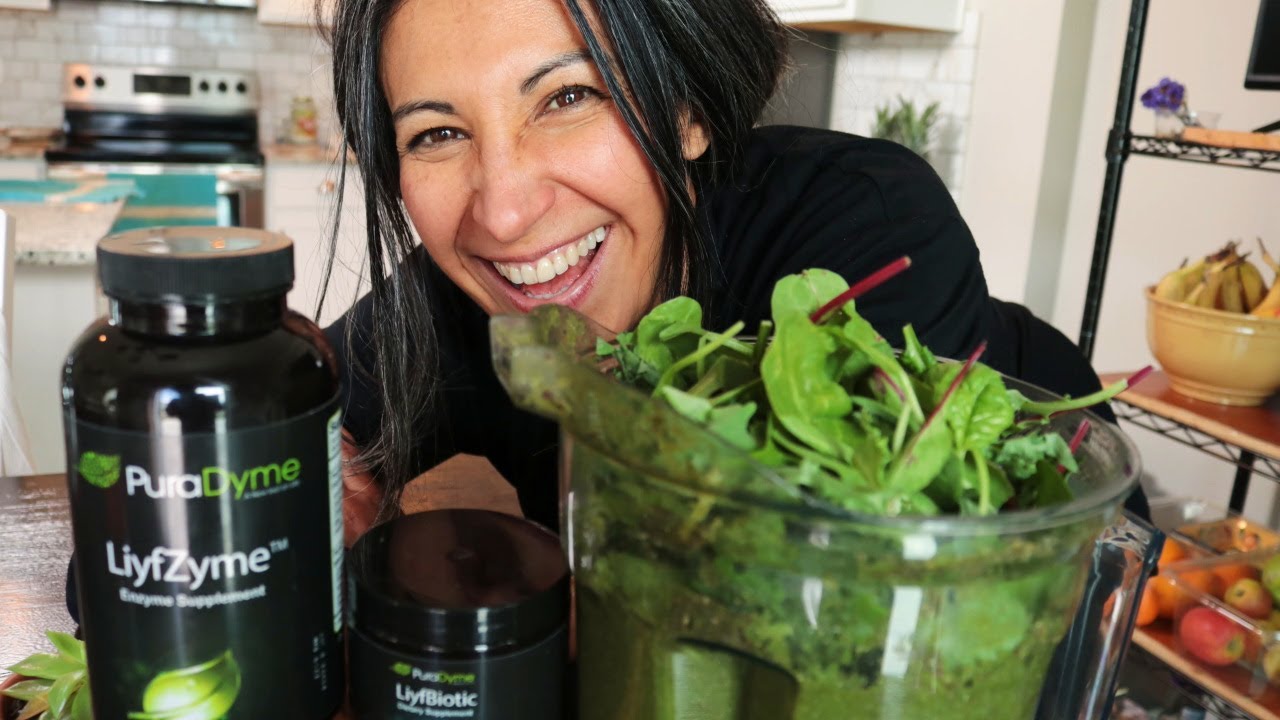 Green Smoothie Recipe is Delicious! What I put in mine with Puradyme!Feeling Fantastic!