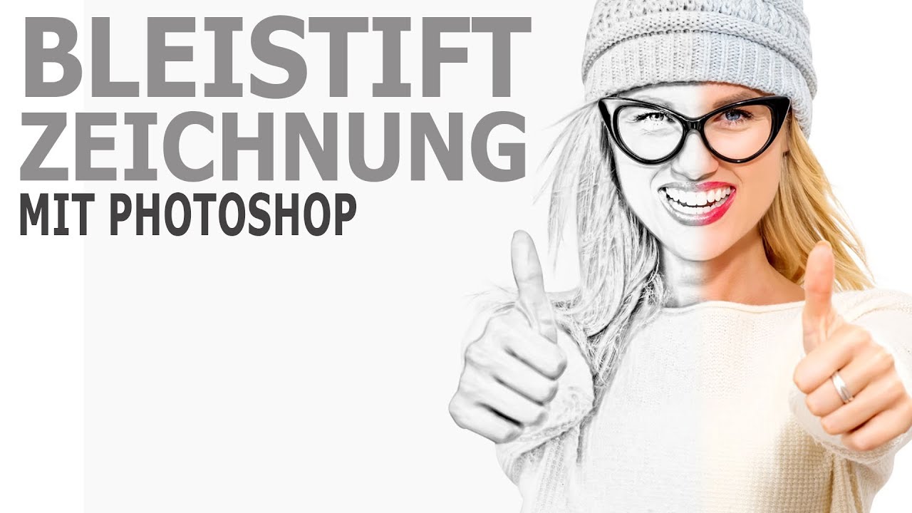 Bleistift Zeichnung erstellen mit Photoshop