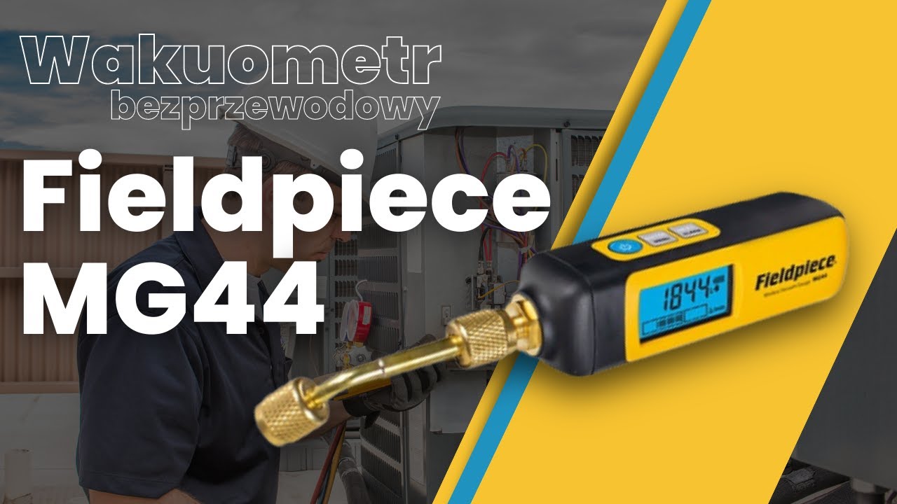 Wakuometr do pomiaru próżni Fieldpiece MG44 - Przegląd urządzenia