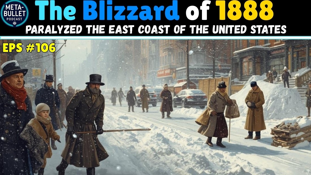 EPS #106 - The Blizzard of 1888: Four Days of Whiteout and Chaos.