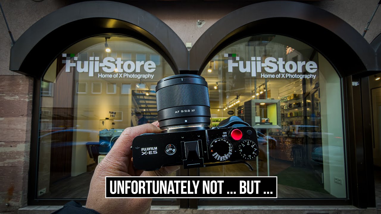 Видеоблог в Fuji-Store N&uuml;rnberg с Fujifilm X-E5 + Viltrox 9mm 2.8?