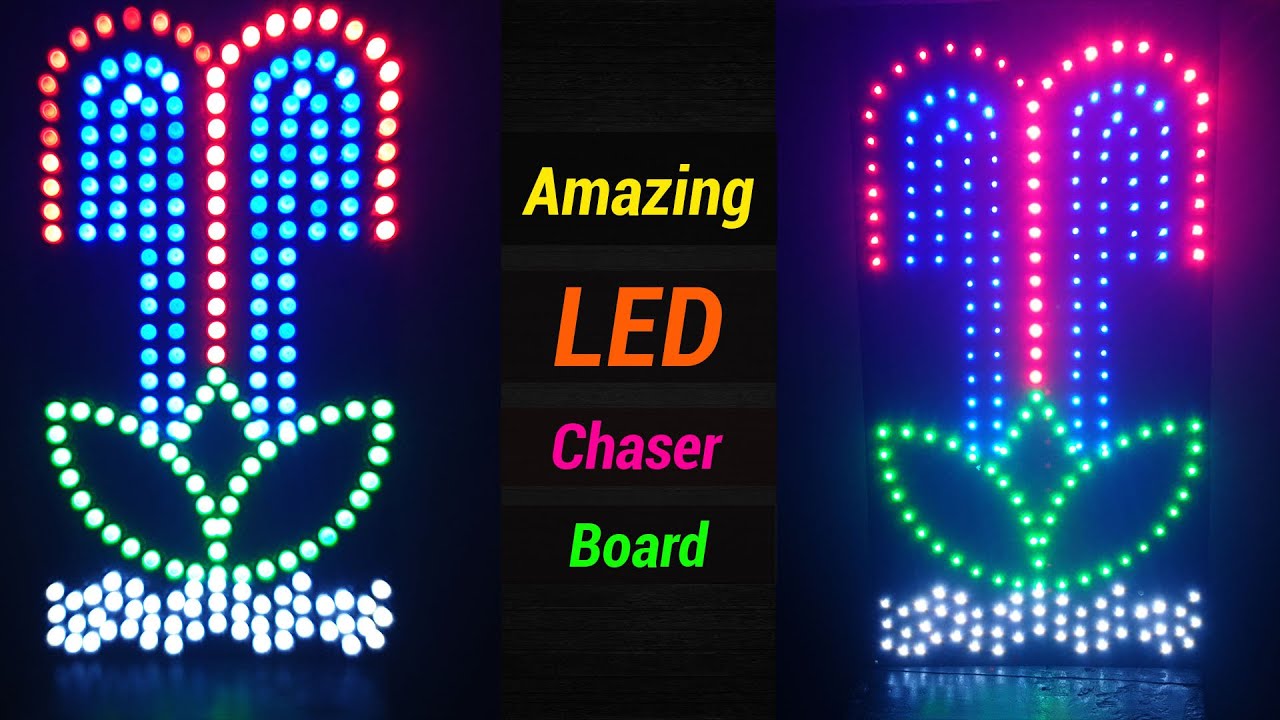 How To Mack a Amazing LED Chaser Board