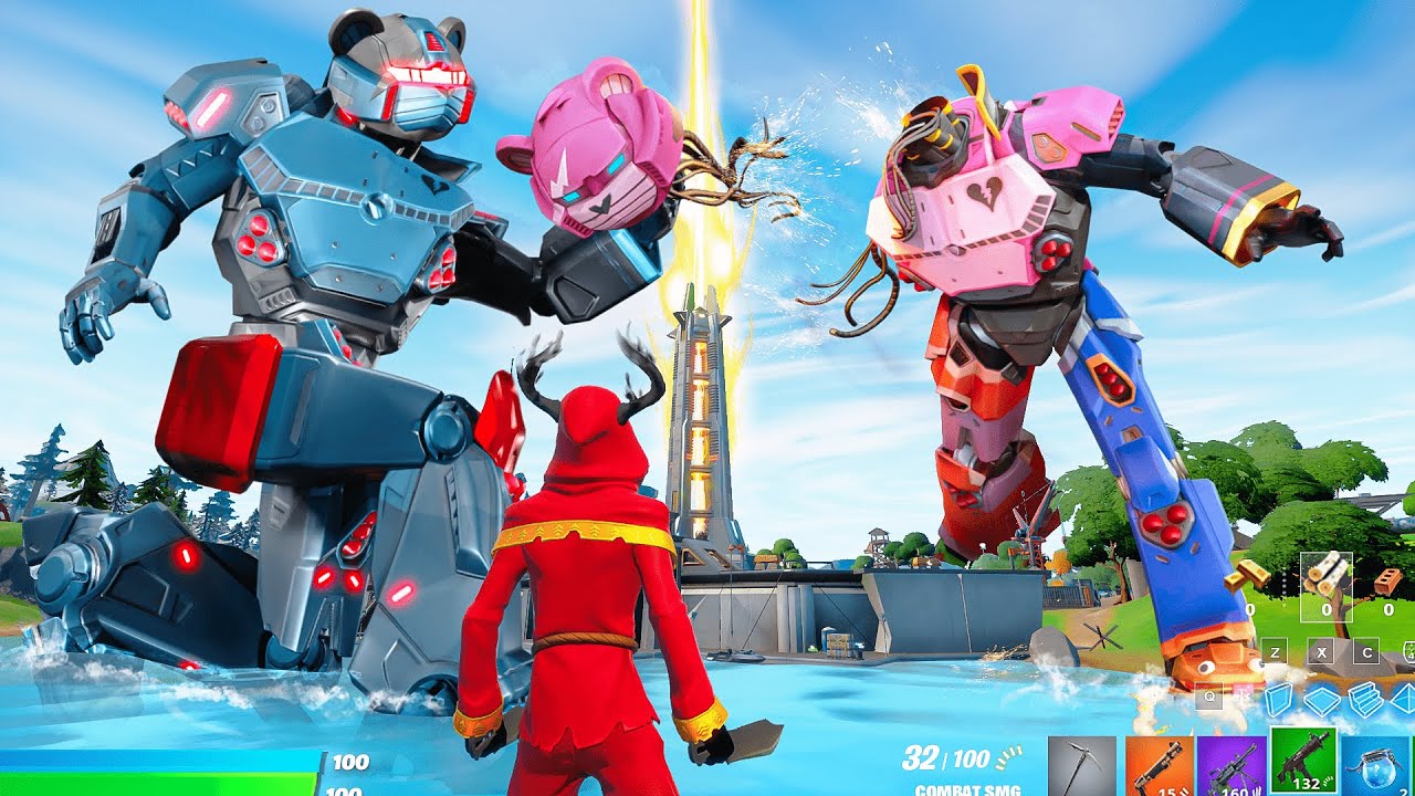 Событие Fortnite Robot Live — Столкновение