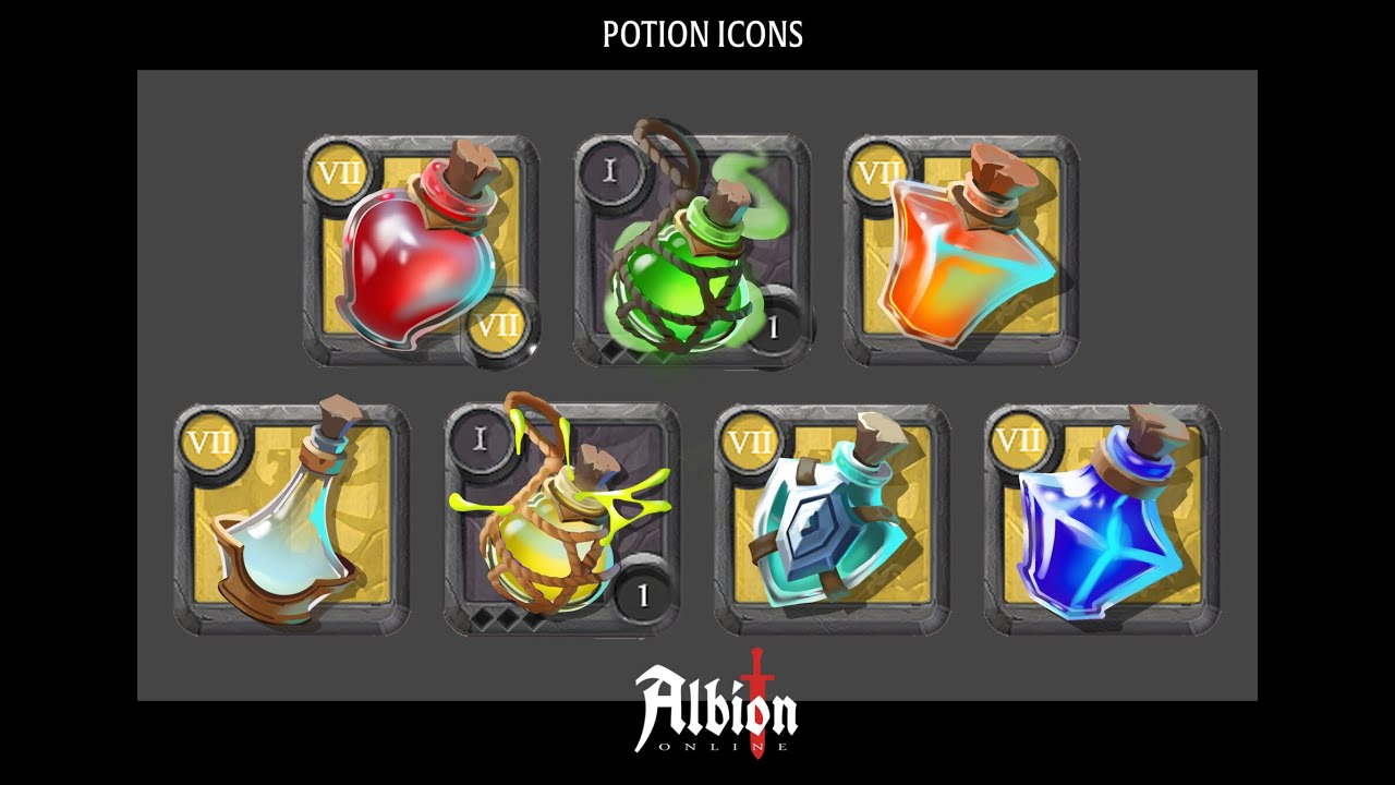 ГАЙД ПО ЗЕЛЬЯМ  Albion Online