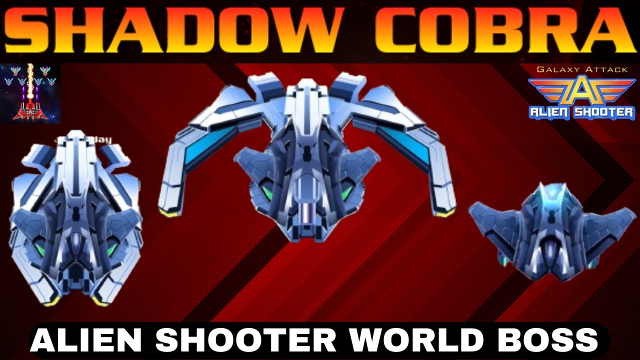 🚀 Galaxy Attack Alien shooter | World Boss Shadow Cobra⚡💥 17-04-2025