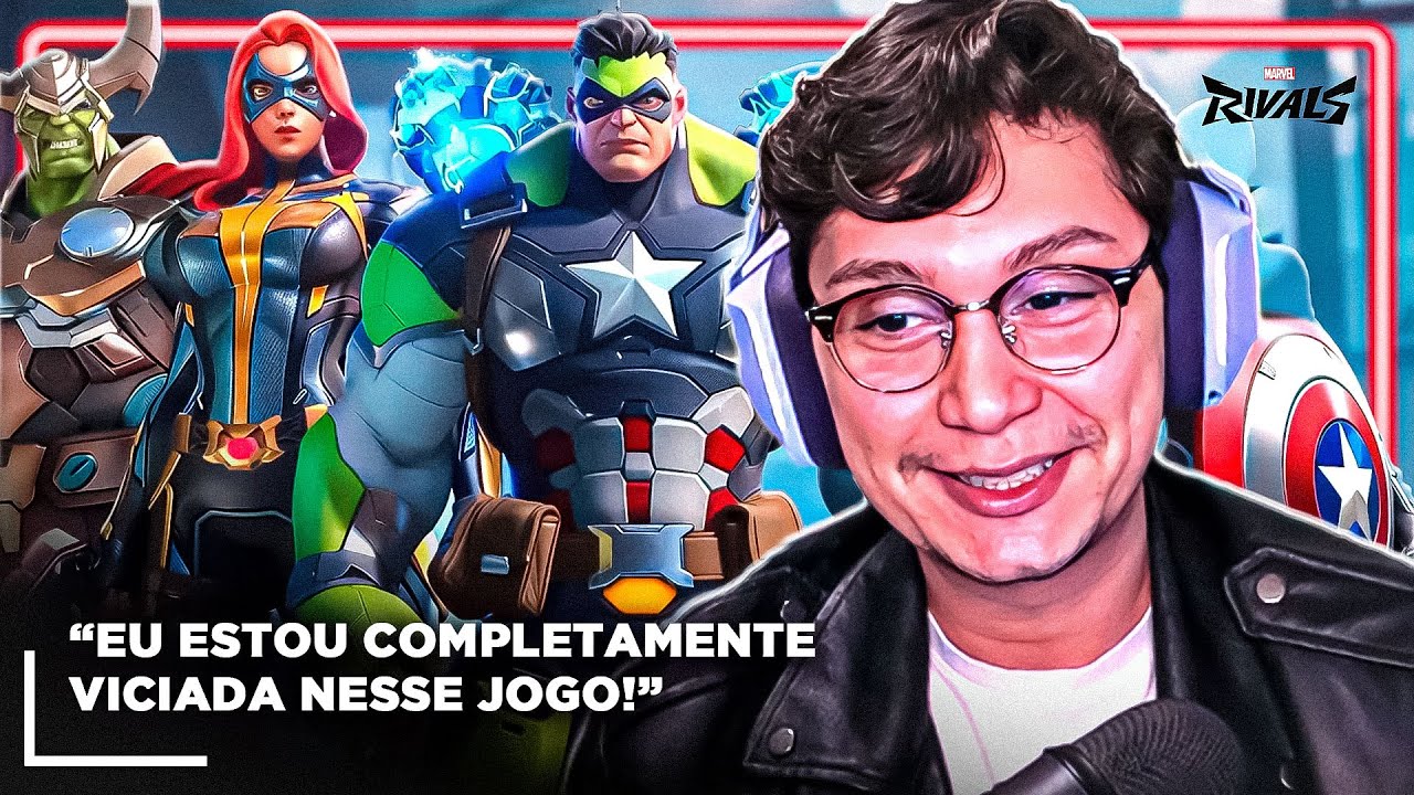 ESSE JOGO É INCRÍVEL E VICIANTE! | Marvel Rivals | MANDY MESS CORTES