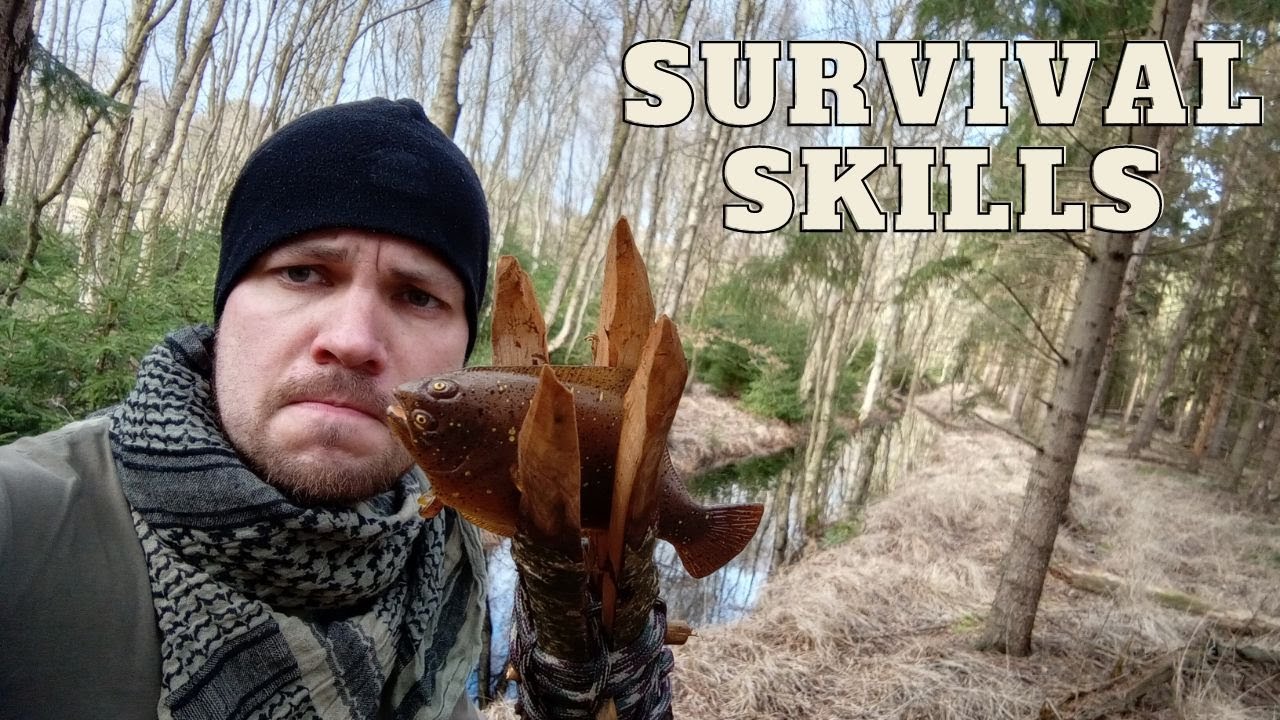 Fischspeer Fishspear | Survival Survivalskills Prepperskills | Notnahrung Prepper #survival