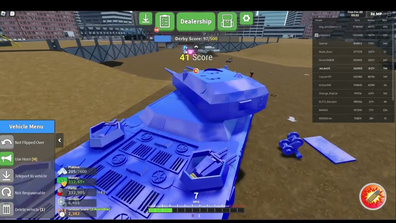 Roblox Car Crushers 2 Using The P1000 Ratte