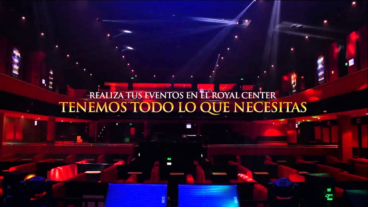 En el Royal Center tenemos todo lo que tus eventos necesitan