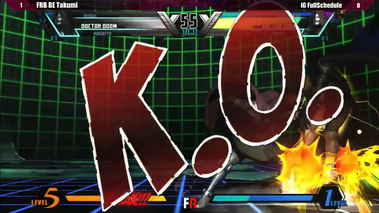 Umvc3 full top 8 Final Round 18 (2015)