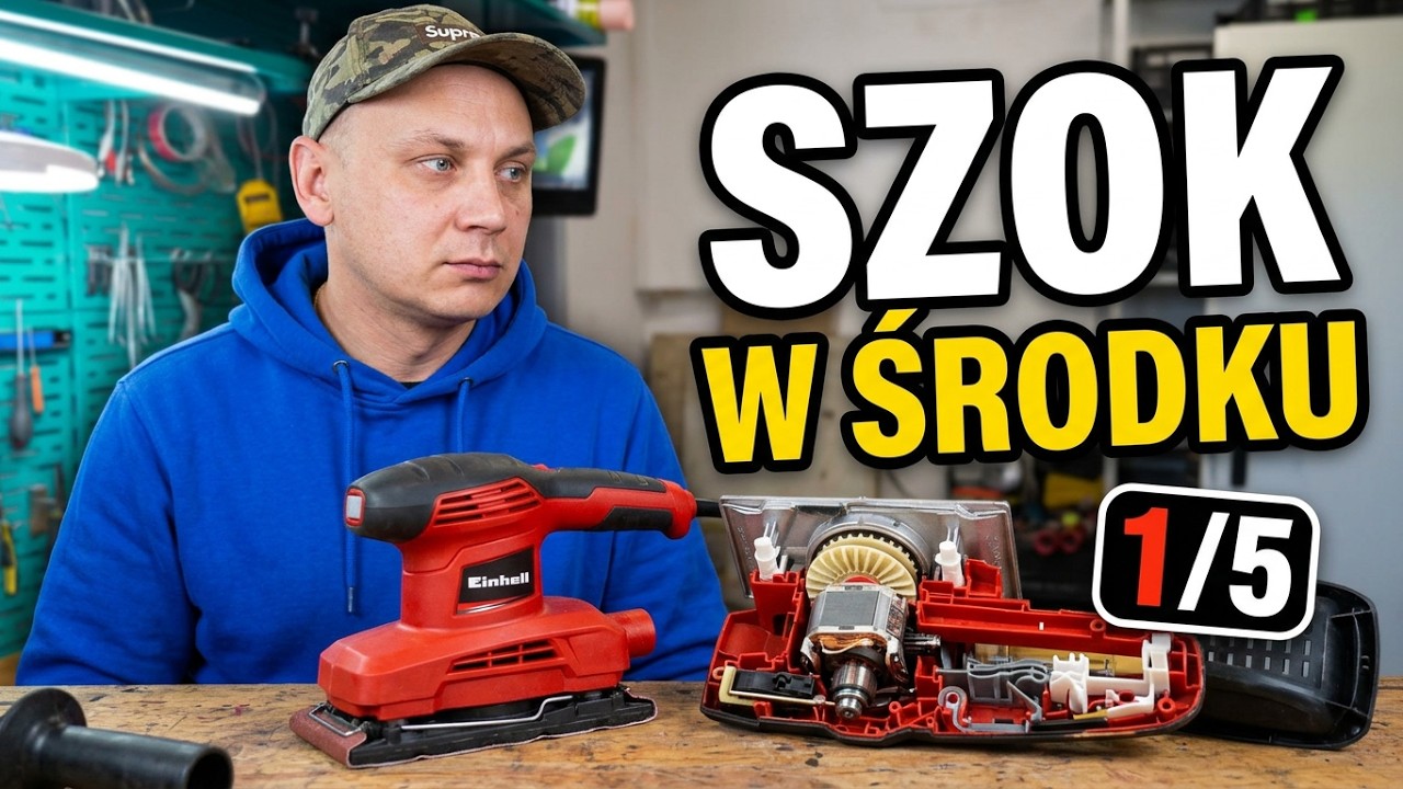 Einhell Expert &ndash; marketing czy prawdziwa JAKOŚĆ? Rozbieramy TE-OS 2520 E