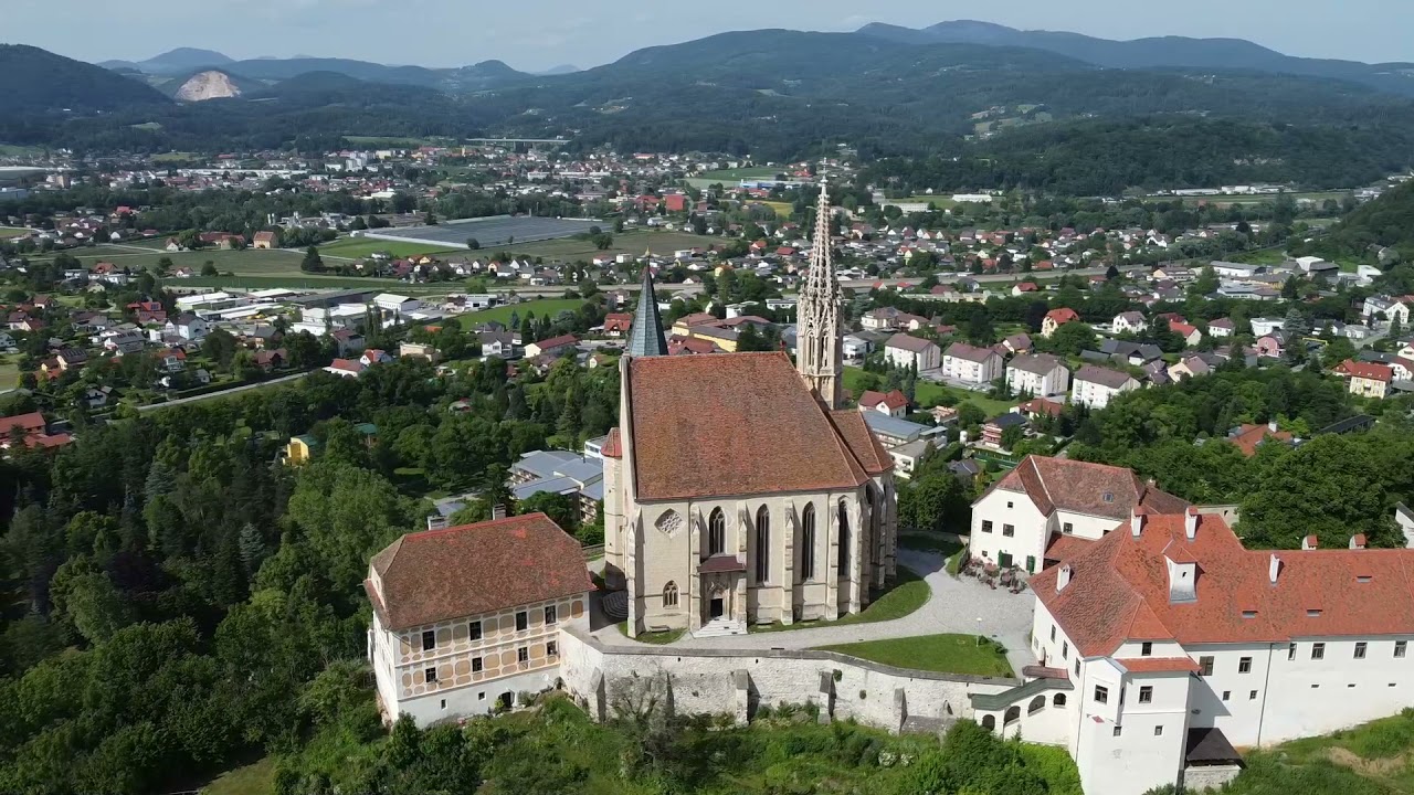 Die Welt von oben bei Wallfahrtskirche Maria Straßengel