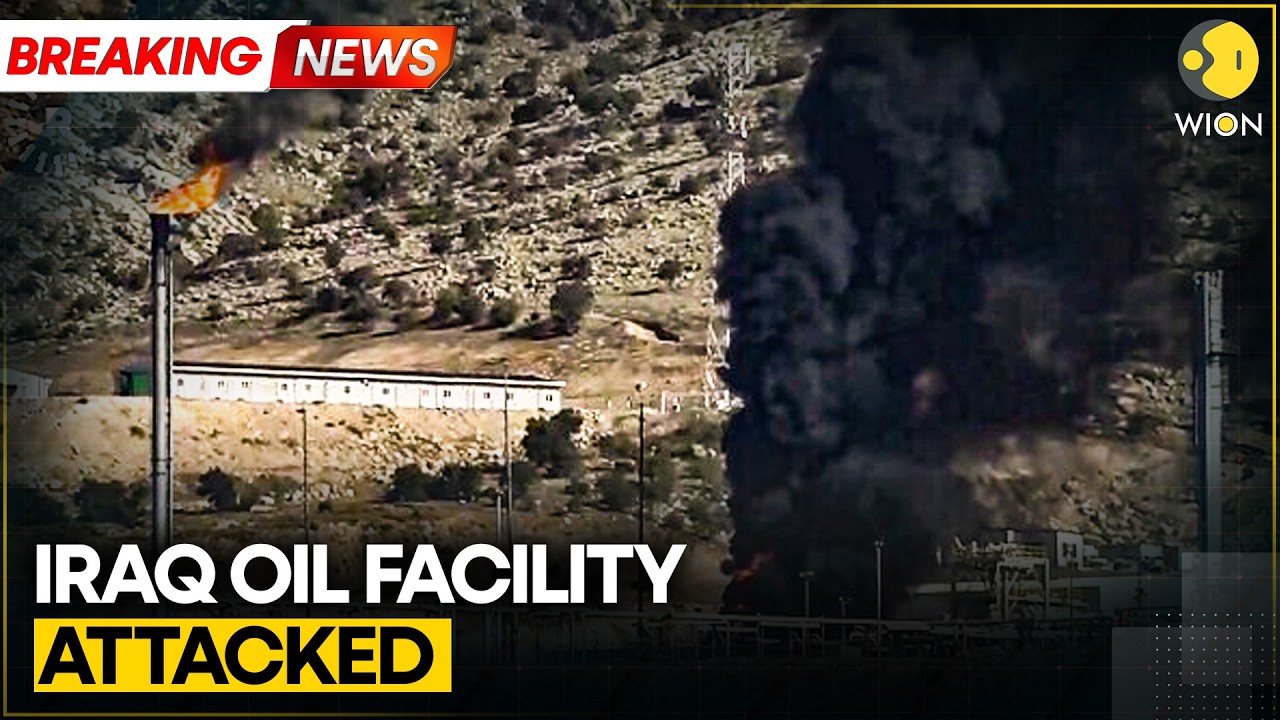 US-Iran War | Iraq: Burjesia Oil Facility Targeted for the Second Time on Friday | WION Breaking