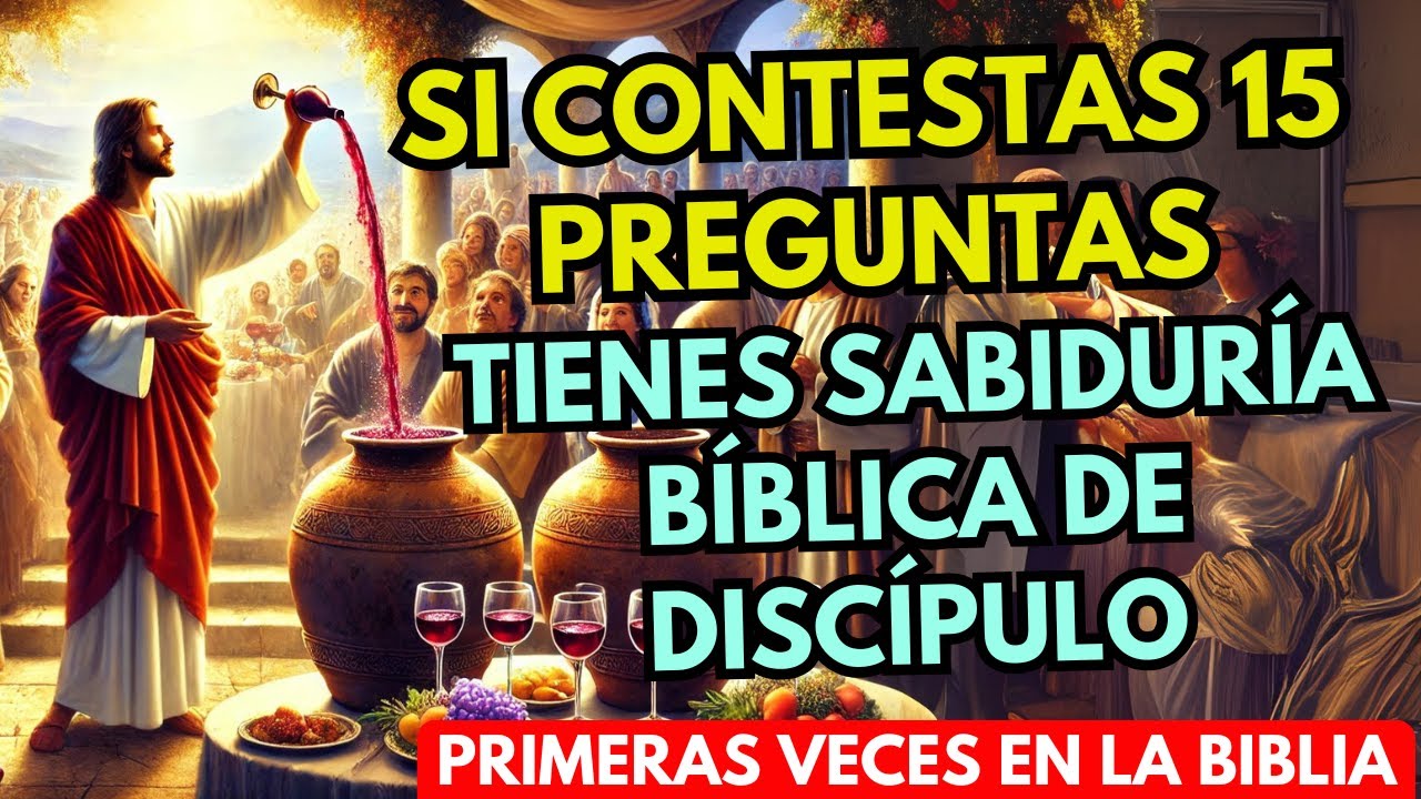 🕊️ ¡Las Primeras Veces en la Biblia! 😱 25 Preguntas que Pondrán a Prueba tu Conocimiento 📖
