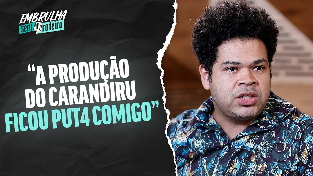 FILMANDO CARANDIRU - ROBSON NUNES | EMBRULHA SEM ROTEIRO