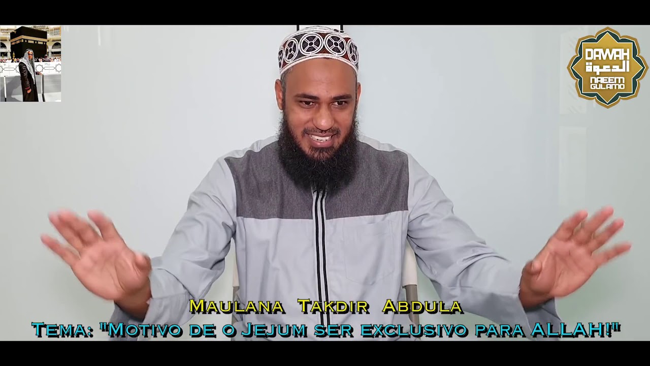 Motivo de o Jejum ser exclusivo para ALLAH!