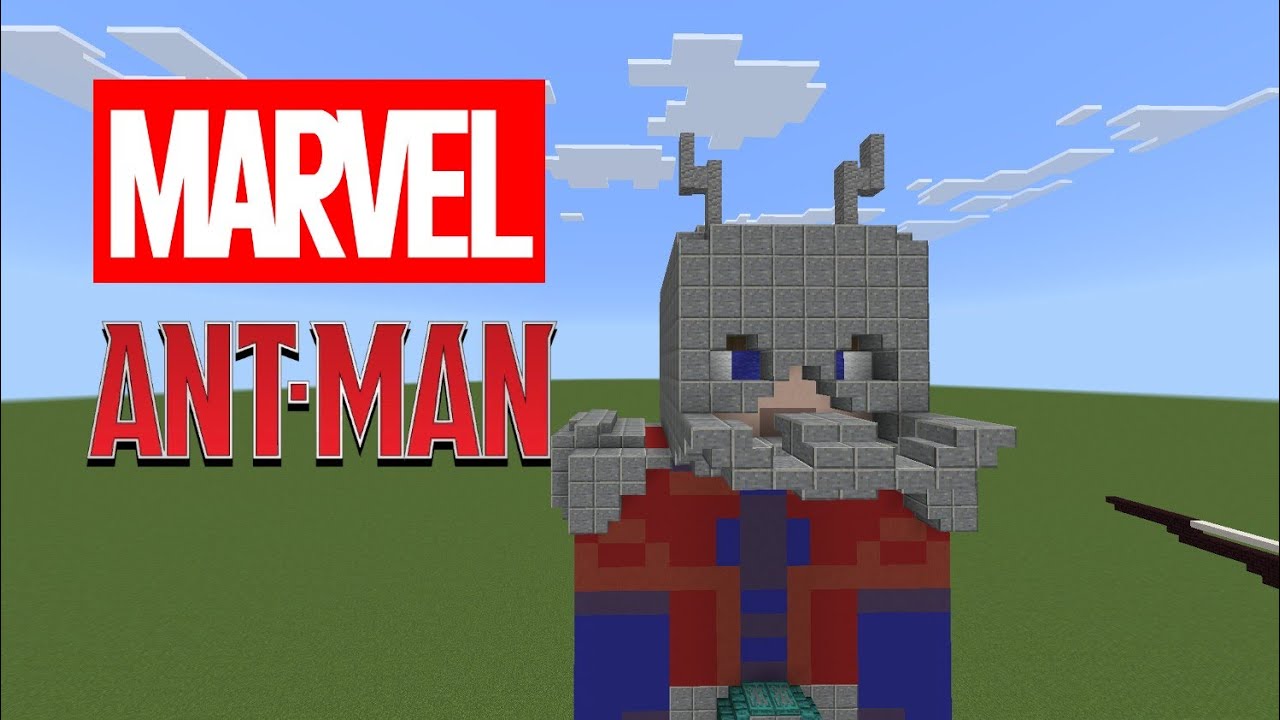 Minecraft Ant-Man (Marvel Comics) Statue Tutorial