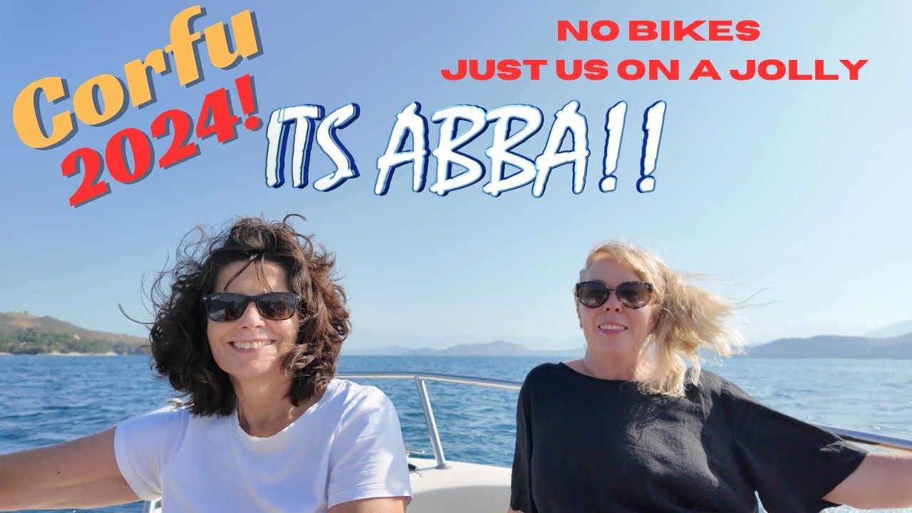 Corfu with Fiona, Gaz & Jen....Just a Jolly NO BIKES