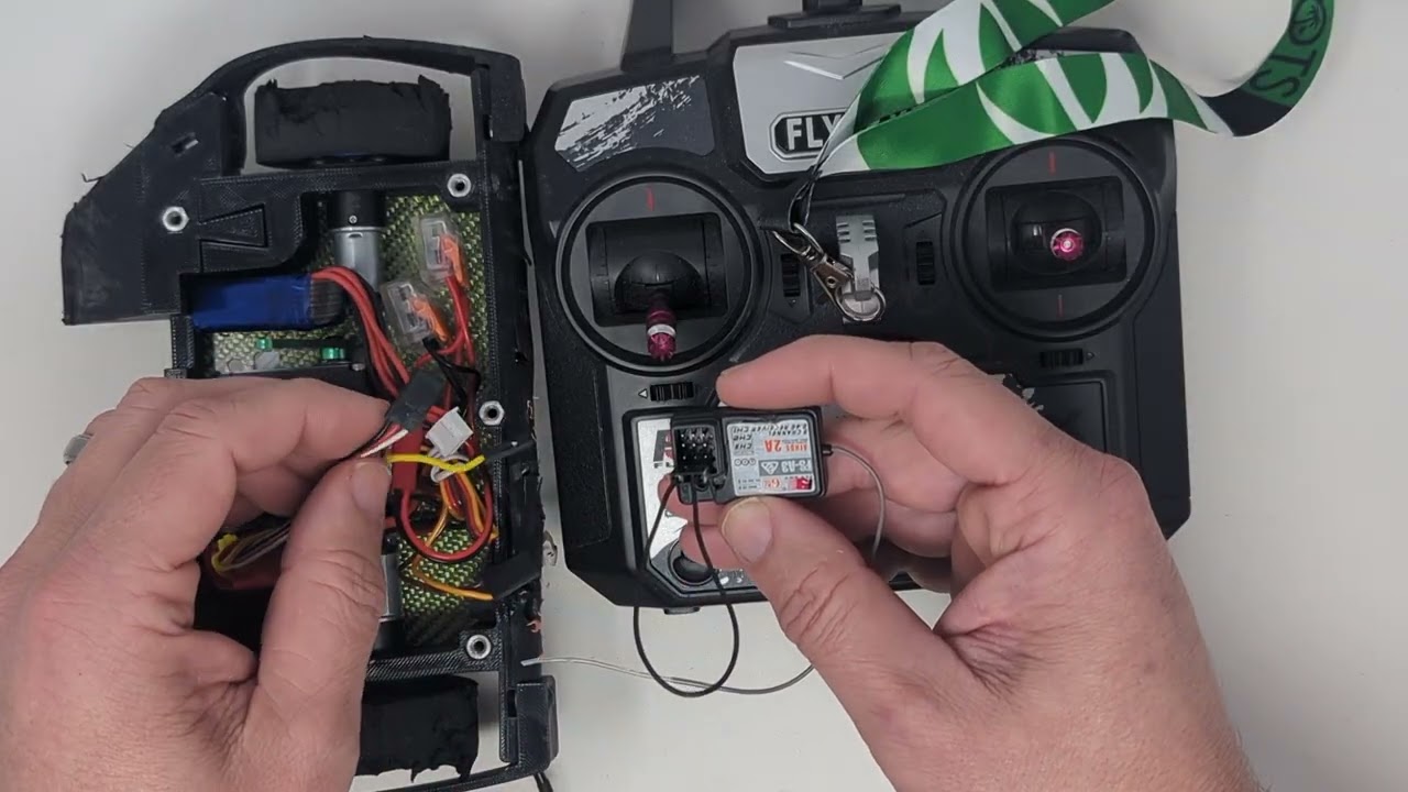 How to Bind an Flysky FSI4 or FSI4x Transmitter to an  FS-A3 Receiver. 