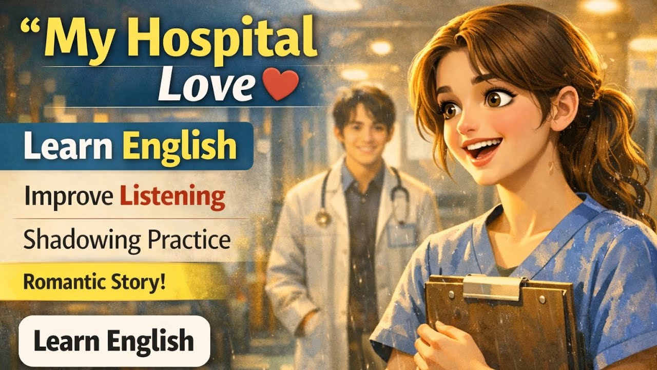 My Hospital Love ❤️ | Learn English Through Romantic Story | Listening & Shadowing Practice