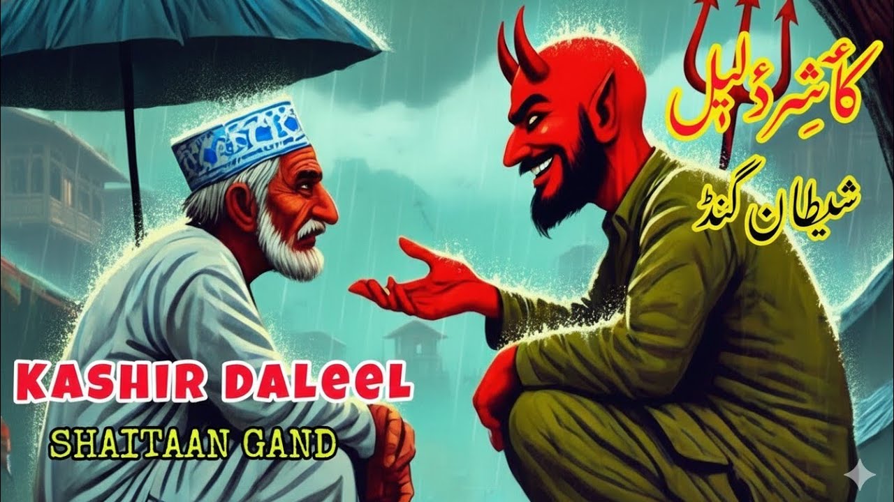 Kashir Daleel || Shaitaan Gand || A Kashmiri Folk Story with Illustrations || Sajid Reshi ||