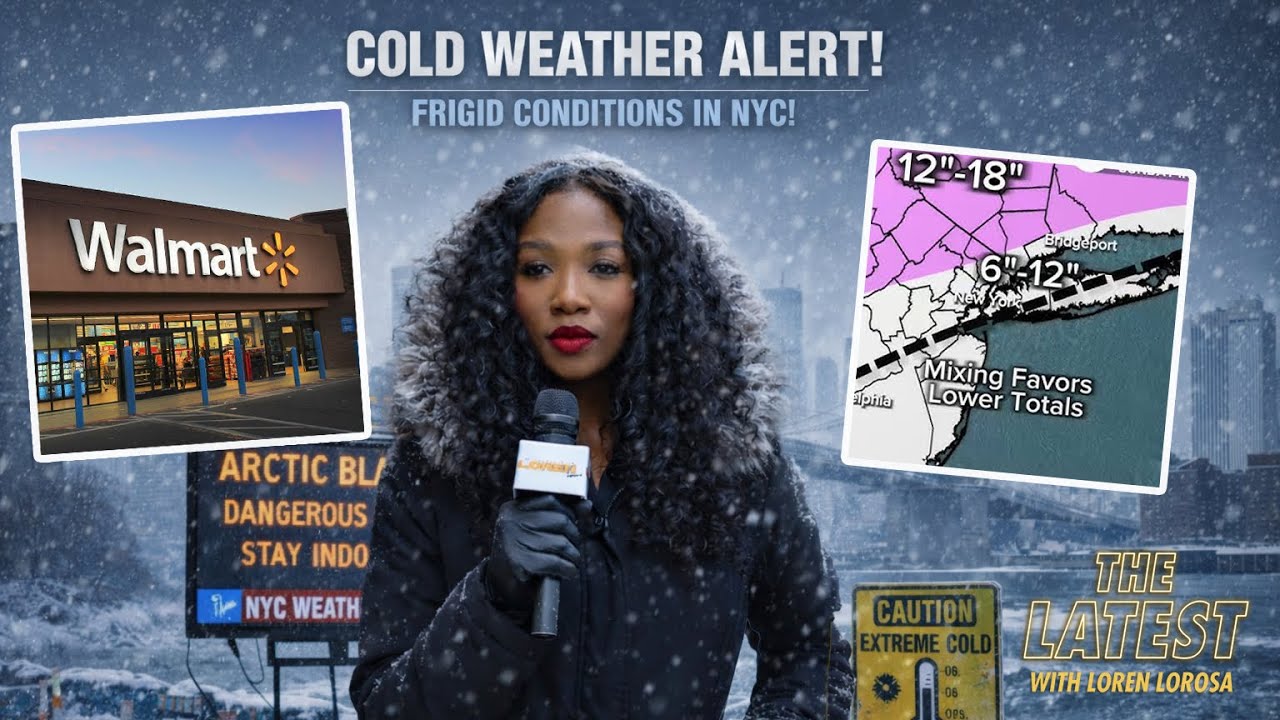 Grocery stores are emptying out! Winter storm in nyc 