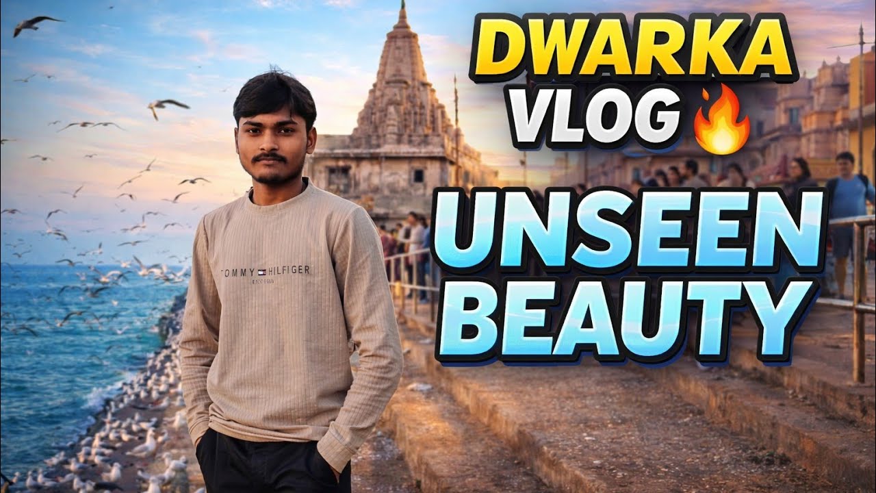 Dwarka. The golden temple of gujrat 