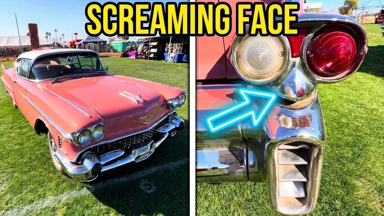 1958 Cadillac DeVille 🩷 SUPER PRETTY IN PINK 🩷 #classiccadillac