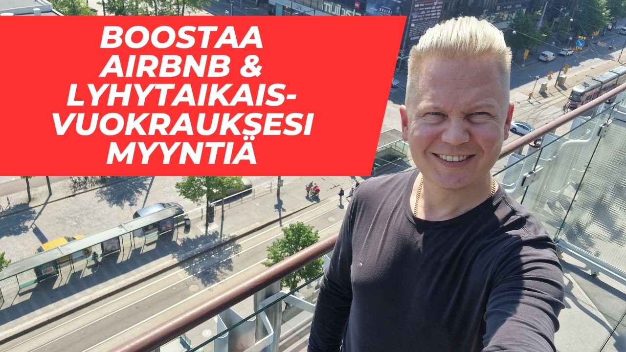AIRBNB: Miten saat enemmän asiakkaita ja tuloa