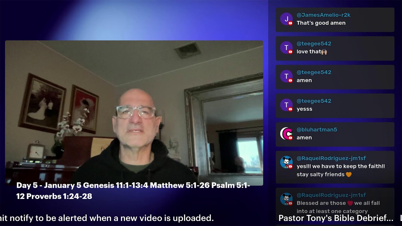 Live with Restream, January 05