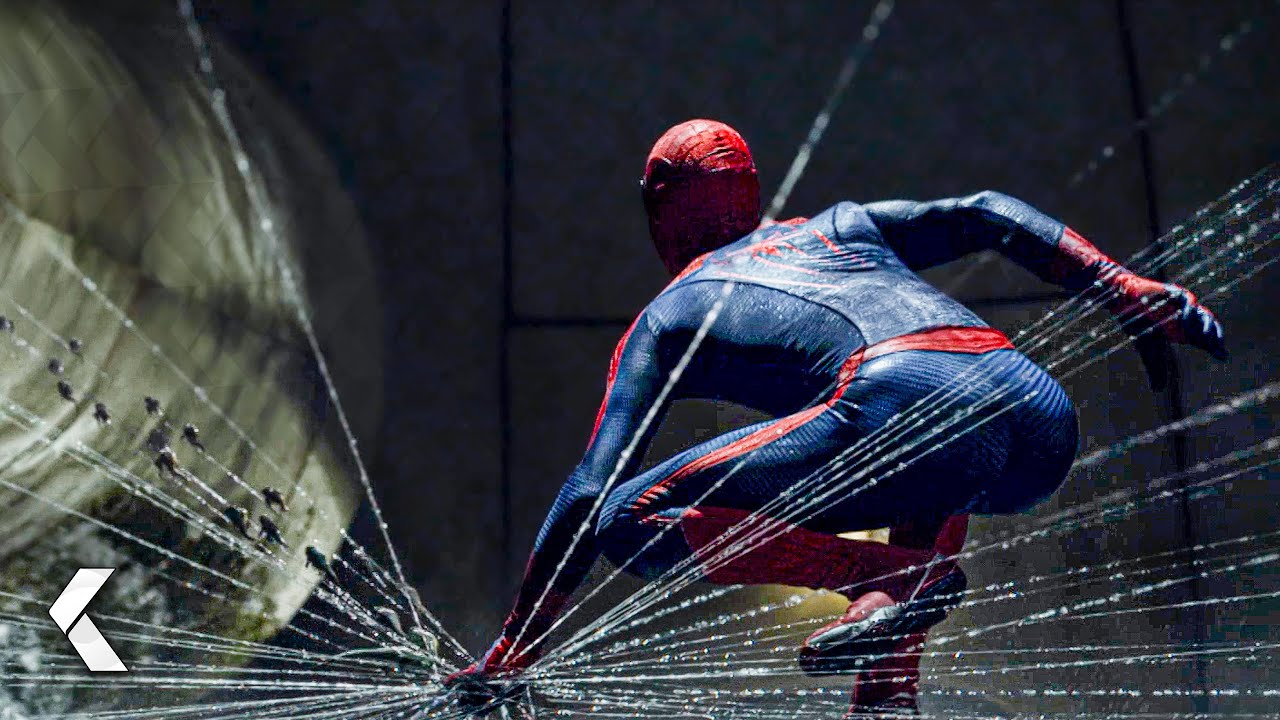 Spider-Man atrapa al Lagarto en el Subsuelo - El sorprendente Hombre Araña | Andrew Garfield