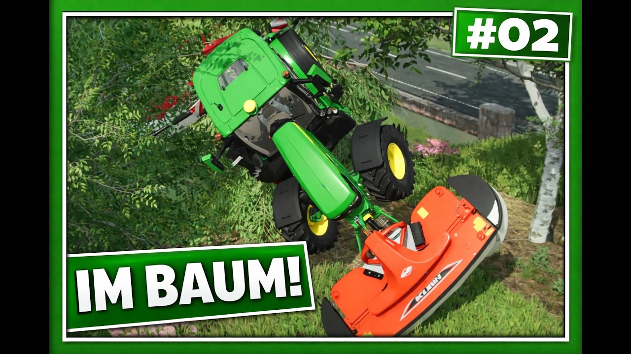 LS25 – Mega Farm #02 – Im Baum festgefahren! 🚜🌳