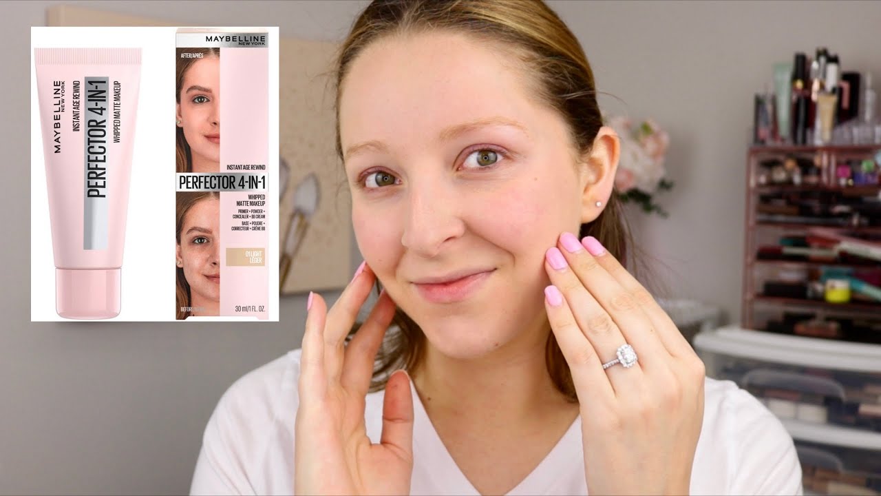 Maybelline Instant Age Rewind Perfector 4-In-1 Whipped Matte Makeup Review