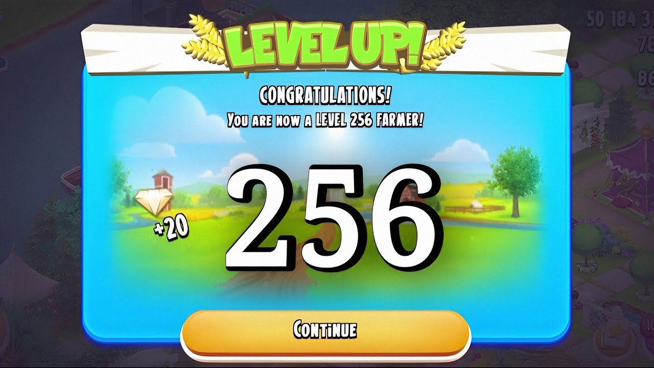 Hay Day | Level Up 256 | Gameplay 