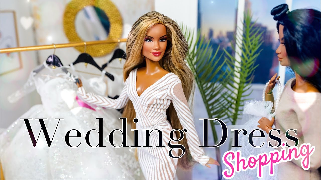 Let’s Try on Wedding Dresses From Amazon and Barbie