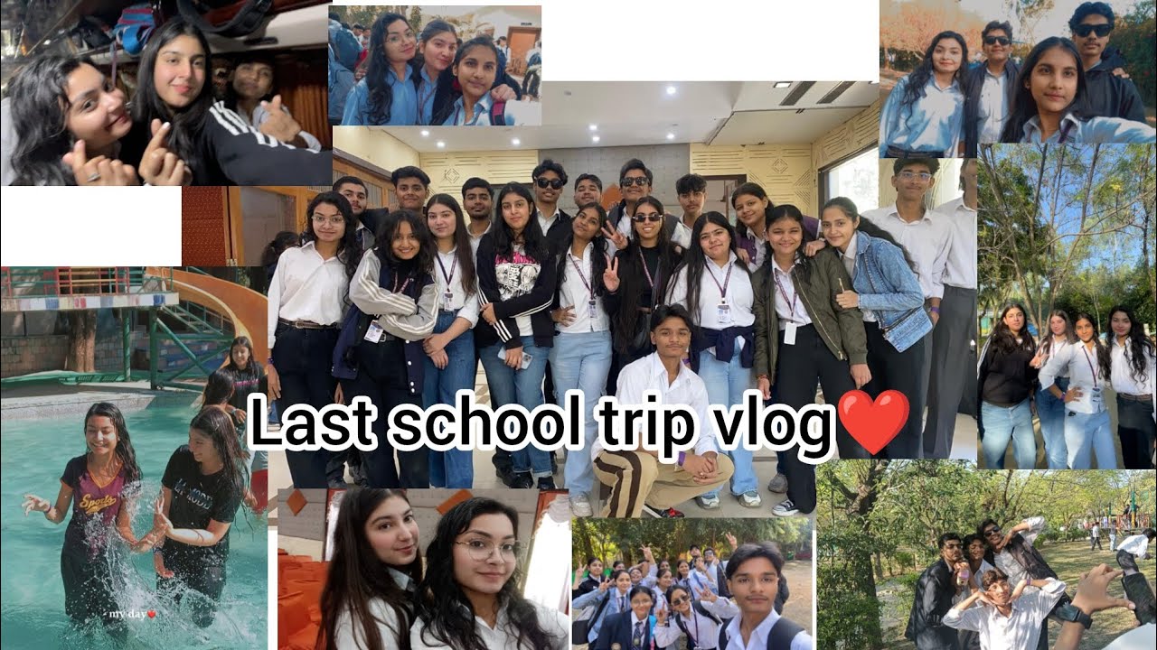 Last school trip vlog ❤️🫶🧿 ......... .........................................12th batch2025-2026 