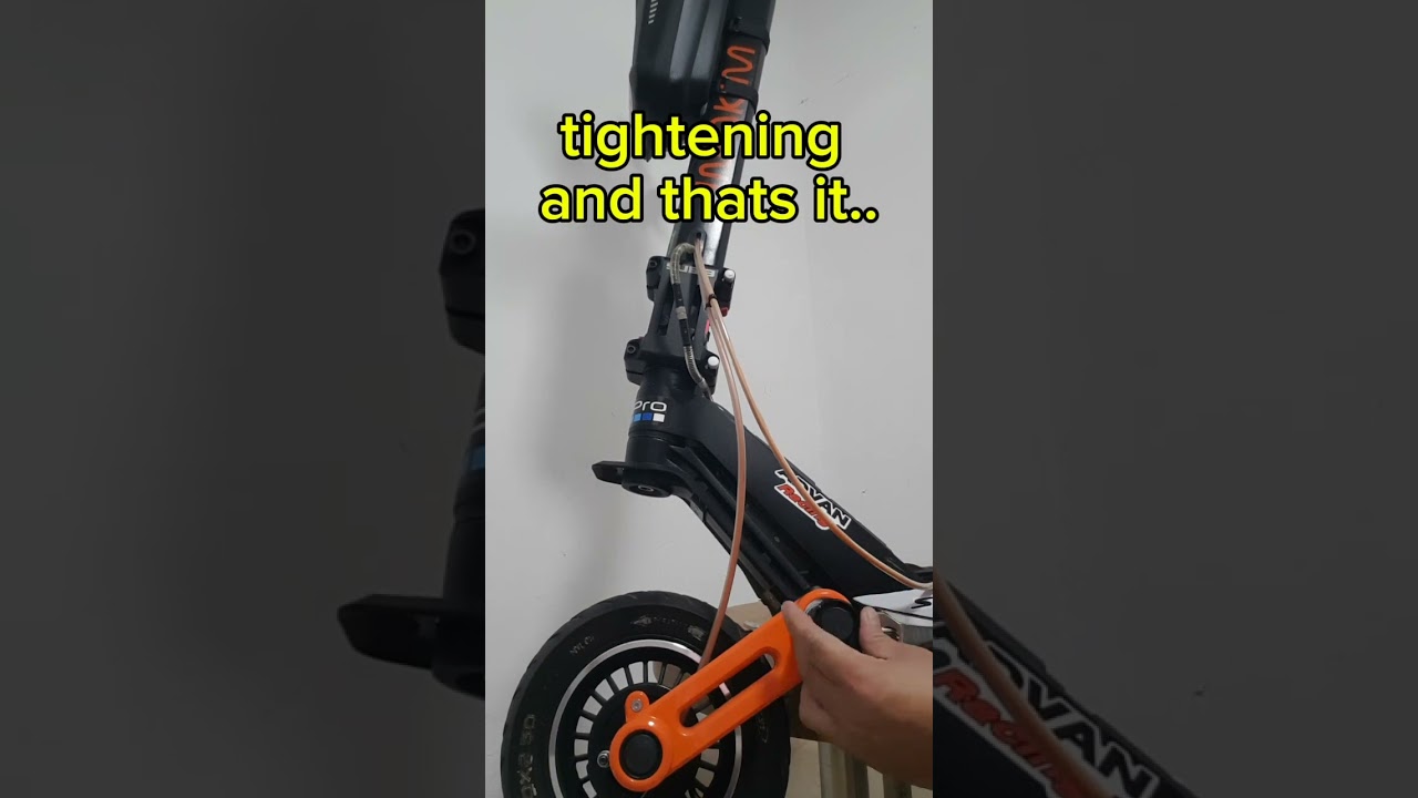 inokim ox ( chamging front and rear suspension spacer )