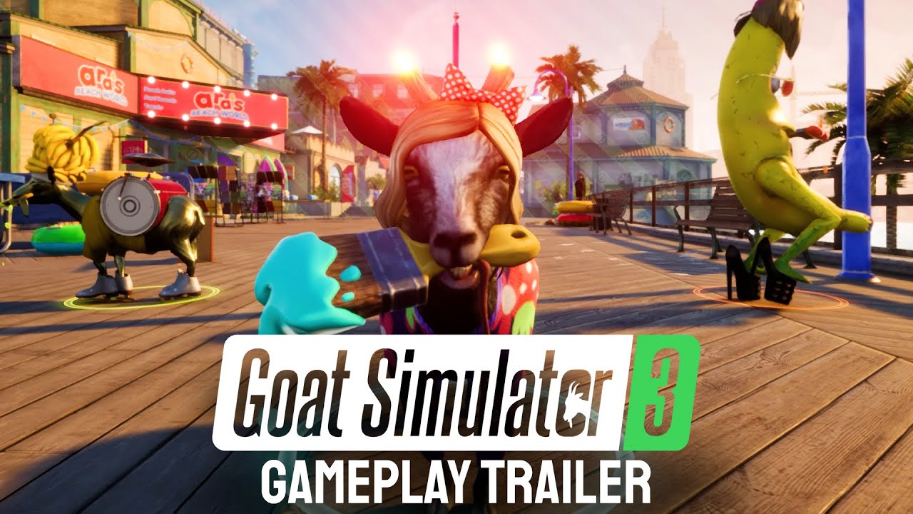 Goat Simulator 3 &ndash; Gameplay Trailer