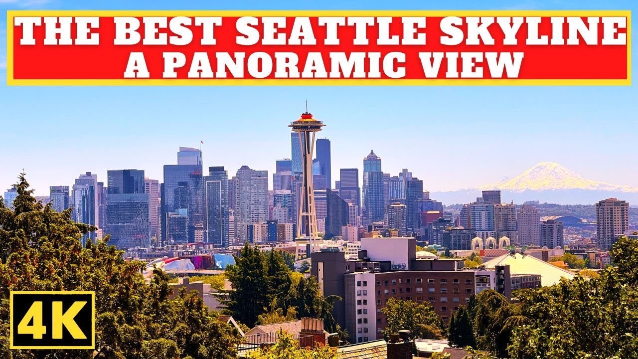 The Best Seattle Skyline View From Kerry Park In Queen Anne Hill 🇺🇸