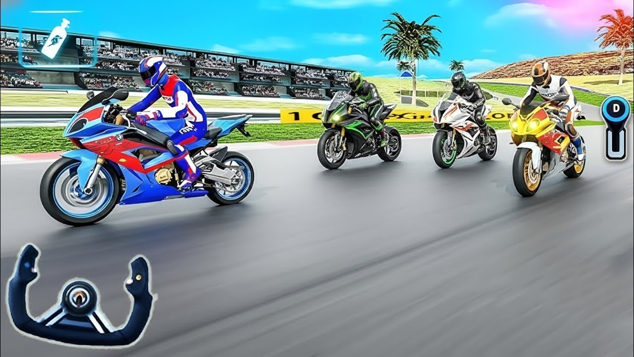 Real Moto Rider Bike Racing Game | Best Motorcycle Racing Android Gameplay