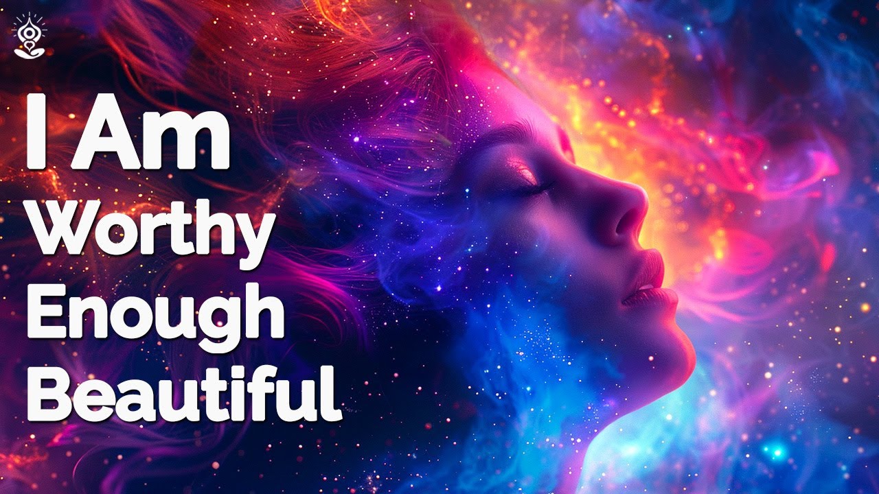 I Am Affirmations: I Am Beautiful, Worthy & Enough! SELF-LOVE Affirmations for Sleep w/ Black Screen