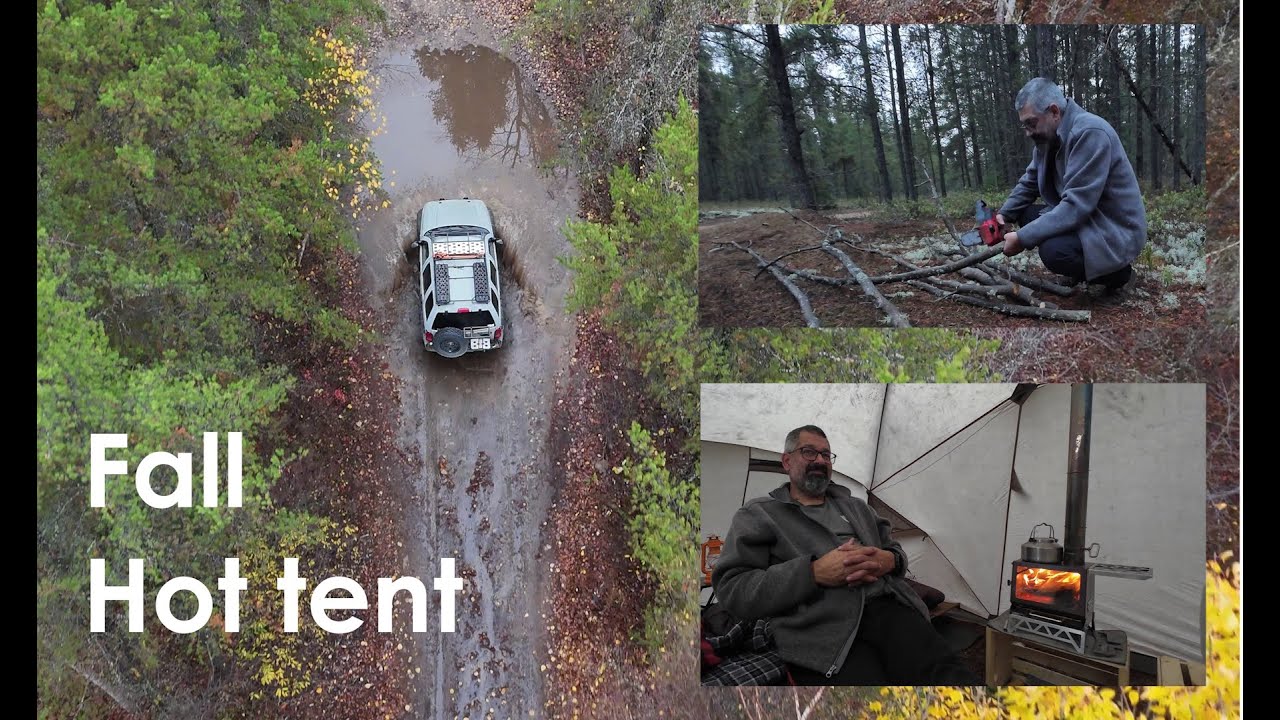 Why Hot Tent Camping is PERFECT for fall camping,...myths debunked