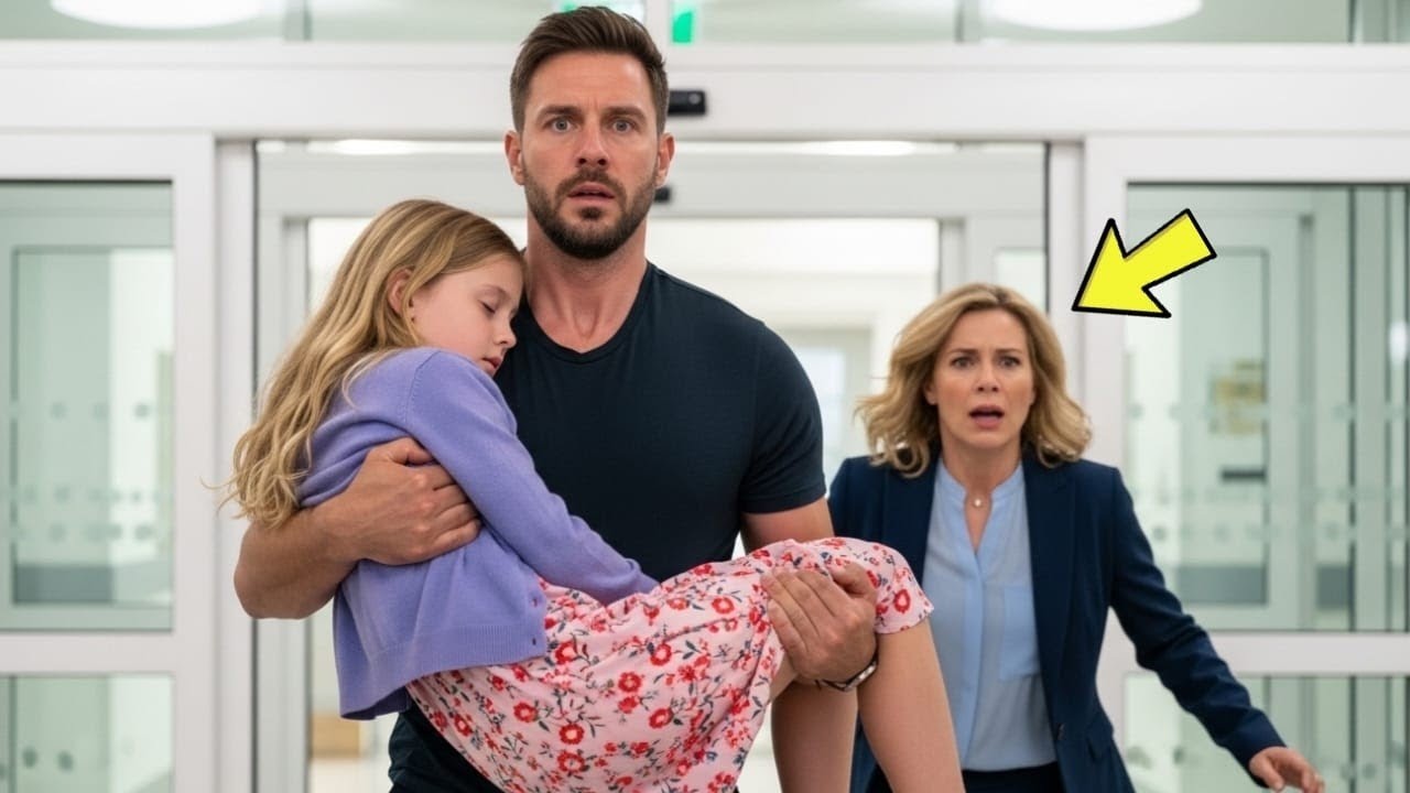 A Little Girl Collapsed Outside the Hospital — A Single Dad Helped, Not Knowing the Truth...