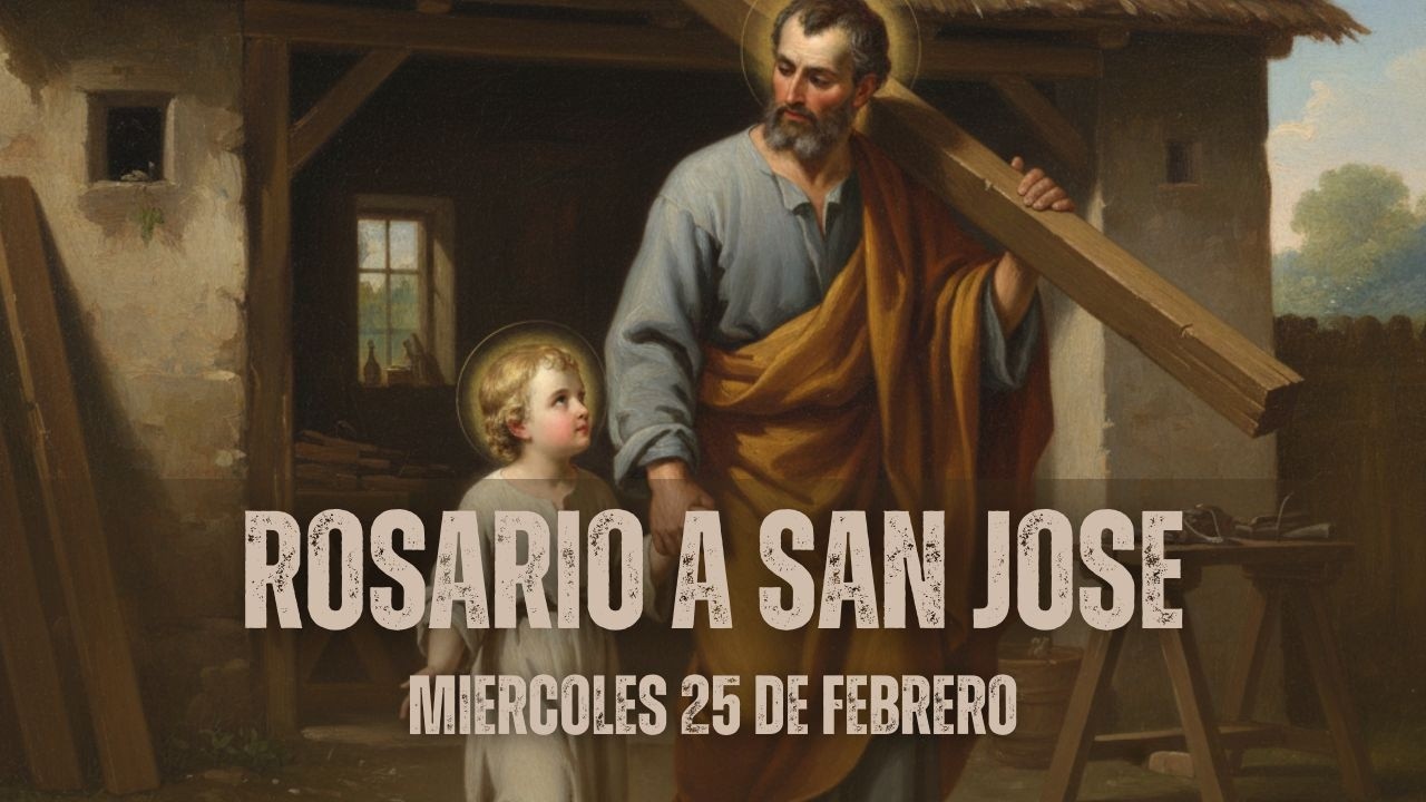 Rosario a San José miércoles 25 de febrero