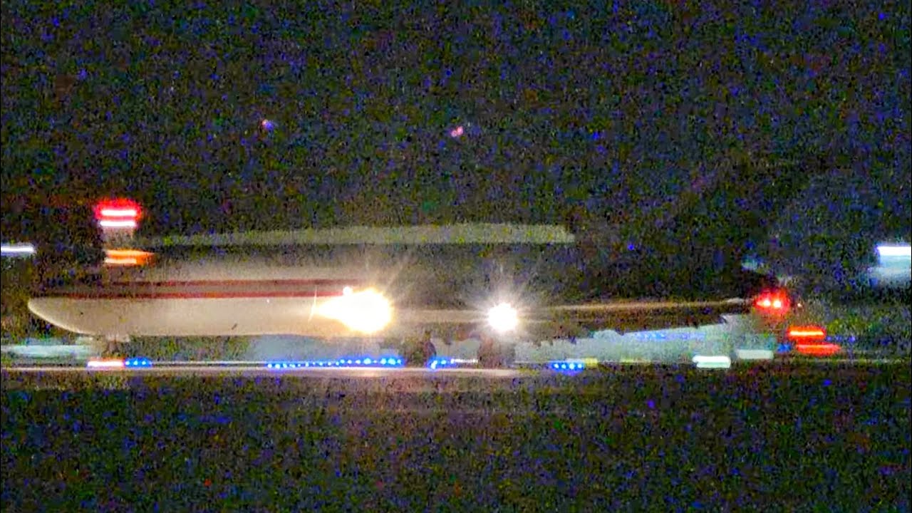 Kalitta Charters II B727-2M7(F) [N726CK] Landing at Willow Run Airport (2022)