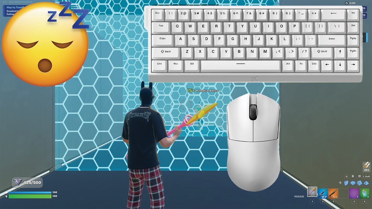 Mchose Ace 68 Pro HE 😴 1v1 Piece Control 🏆Satisfying Keyboard Fortnite
